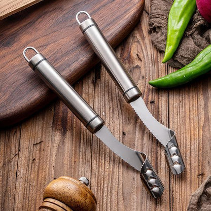 Fjern kerner fra peberfrugter på et øjeblik! Peberfrugtudkerner i rustfrit stål