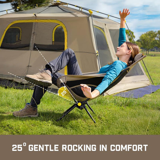 🪑 Sammenklappelig Gyngestol til Camping