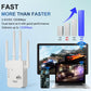 ⏳Tidsbegrænset tilbud⏰ 📶 1200 Mbps dual-band WiFi-forlænger – dækker 10.000 sq.ft og 50 enheder 🏡