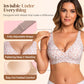💖SIDSTE DAGS UDSALG 50 % RABAT💕Trådløse, komfortable bh’er til kvinder, push-up-braletter, sømløse T-shirt-bh’er, bh’er med dyb V-udskæring, bh’er til hverdagsbrug