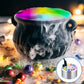 💨 50 % RABAT NU! ⚡ Ultralyds-tågemaskine med 12 LED’er – Skaber kølig tåge og farverigt lys – Perfekt til luftfugtere, springvand eller Halloween-dekoration – kører lydløst i vand 💧✨
