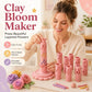 🌸 BEGRÆNSET TID: 50 % RABAT! ✨ DIY-værktøj til formning af lerblomster – modulært, med trykfunktion, kreativt håndværk 🎨