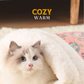 ⏳ 50 % RABAT! 🐱 Varm plys-sovepose til katte – blødt, hyggeligt og selvopvarmende kattebed 💤