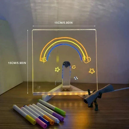 ✨🎨Lysende LED-tegnebræt til børn