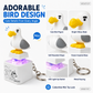 Mine Little Bird – stemmeaktiveret, lysende elektronisk nøglering: Kreativ nøglering i form af en and, der spiller, når man trykker på den