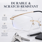 🔥50 % RABAT🔍 Briller uden stel med blåt lys-filter | Avanceret teknologi til filtrering af blåt lys · 👓 Stilfuldt design uden stel · Perfekte til både fritid og arbejde