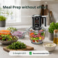 🔪USB-drevet, trådløs køkkenhakker til kød, saucer og meget mere – hurtigt, hygiejnisk og nemt! 🍖🥦