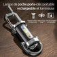 🔦⚡ Genopladelig nøglering – 300 lumen, USB-C-opladning og stødsikkert design til hverdagen og EDC 🔑