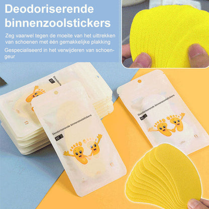 Deodoriserende indlægssåler