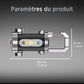 🔦⚡ Genopladelig nøglering – 300 lumen, USB-C-opladning og stødsikkert design til hverdagen og EDC 🔑