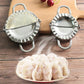 Form dumplings på et øjeblik! Non-stick form og dejskærer i rustfrit stål