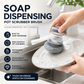 🧼 50 % RABAT! Ridsefri grydebørste med sæbedispenser
