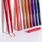 Flerfarvet, vandfast, langtidsholdbar eyeliner-blyant