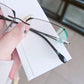 🔥50 % RABAT🔍 Briller uden stel med blåt lys-filter | Avanceret teknologi til filtrering af blåt lys · 👓 Stilfuldt design uden stel · Perfekte til både fritid og arbejde