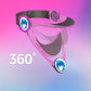 🥳360° justerbar nakkestøtte – Lindrer smerter og spændinger, korrigerer fremadbøjet hovedholdning. Åndbart skum, passer til alle. Perfekt til kontoret og rejser! 🧠✨