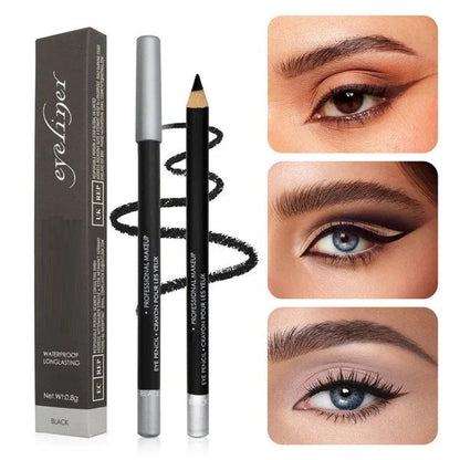 ⏳Tidsbegrænset tilbud⏰Blød, udtværbar eyeliner-blyant – lang holdbarhed, let at udtvære