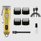 💈 50 % RABAT I BEGRÆNSET PERIODE!✂️ Genopladelig hårklipper – 7200 omdrejninger pr. minut, 5 timers batteritid og smart LCD-skærm🔋