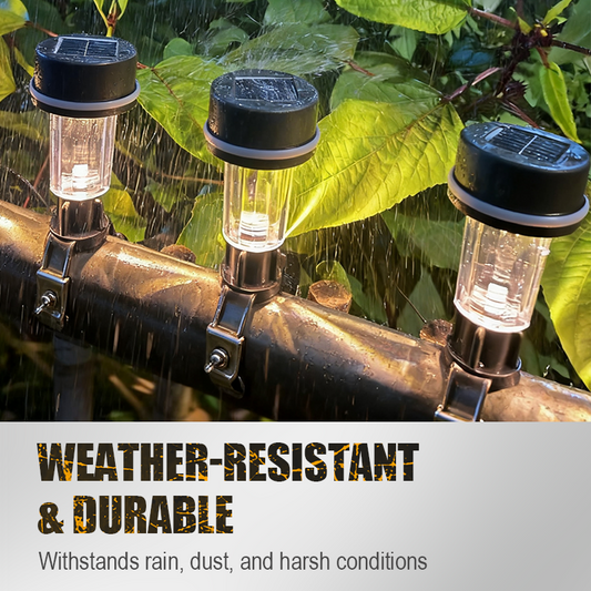 Guirnalda Solar Impermeable para  en Exteriores ¡Perfecta para decoración en jardines!