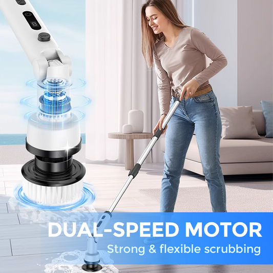 📢📢 ¡50 % DE DESCUENTO! ⏰ Cepillo eléctrico multifuncional: ¡limpieza profunda sin esfuerzo! ✨