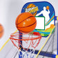 ⏰50 % RABAT NU!⛹️Hurtig levering 🚚💨Indendørs basketball-arkadespil til børn med 4 bolde🏀