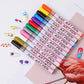 12 Colors Curve Manicure Marker