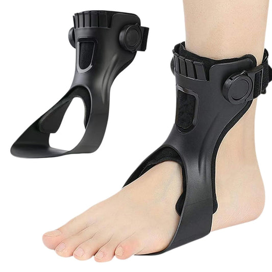 Adjustable Foot Drop Brace with Inflatable Liner