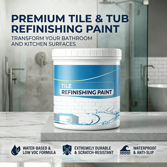 Kit de pintura para el reacabado de azulejos y bañeras