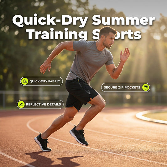 Sommer-sportshorts til mænd med hurtig tørring