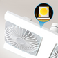 🔥Tidsbegrænset tilbud – Moderne 2-i-1 LED-loftventilator med belysning