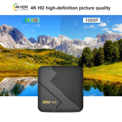 🎁Stort tilbud: 50 % rabat⏳Android TV-boks med Bluetooth