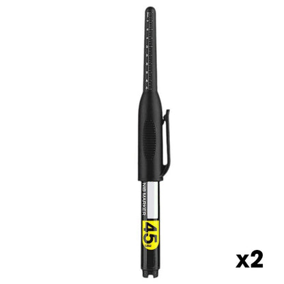 📢📢50 % RABAT !! ⏰Markør til dybe huller med 45 mm lang spids