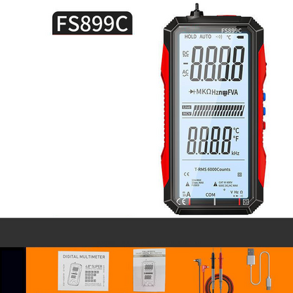 USB-opladeligt digitalt multimeter