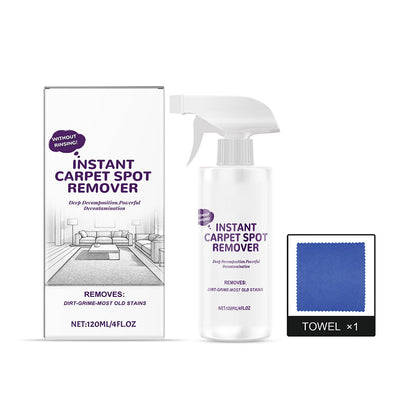 🥳2026 TOPTILBUD🥳💞Over 50.000 solgt!☕️🧼 50 % RABAT! Effektiv pletfjerner til tæpper – Ingen skarpe dampe, allergivenlig. Hurtigtørrende formel. Sprøjt, vent, tør af – færdig. Gør tæppet som nyt igen. 🏡💚