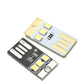 Mini bærbart USB-LED-natlys