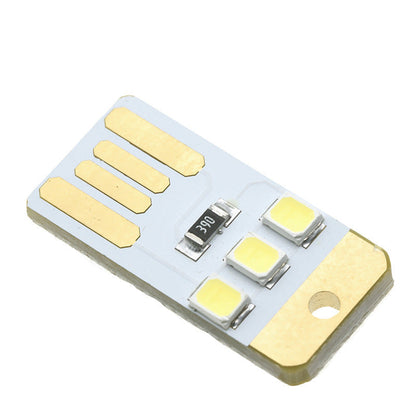 Mini bærbart USB-LED-natlys