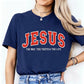 Sjov T-shirt til kvinder med Jesus-motiv