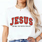 Sjov T-shirt til kvinder med Jesus-motiv