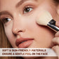 Alt-i-ét-sæt med makeupbørster og svampe