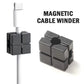 Magnetiske selvklæbende kabelklemmer