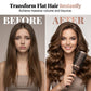 💇Professionel rund hårbørste, der giver volumen – med huller i børstehovedet, ergonomisk greb, salonresultater ✨