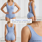 Shapewear-bodysuit til kvinder i bomuldsblanding