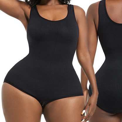 Shapewear-bodysuit til kvinder i bomuldsblanding