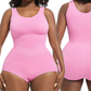 Shapewear-bodysuit til kvinder i bomuldsblanding