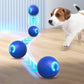 🐾 SMART KÆLEDYRSBOLD MED AUTOMATISK HOPPEFUNKTION OG FJERNBETJENING — 3 interaktive tilstande | Tyggefast E-TPU | Genopladelig via USB-C 🎾