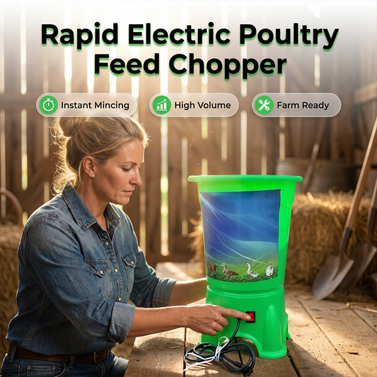 ⚡🐔 Electric feed grinder – 50% OFF! Grinds maize, grain and feed in no time at all – perfect for chickens, ducks and poultry. 🔥🌾
