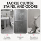 🚿🧽 Spray multiusos para limpiar el baño: elimina las manchas de cal y deja un aroma fresco 💦