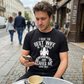 Alsidig T-shirt med sjovt motiv til mænd