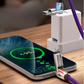 📢📢50 % RABAT NU!🔌 ⚡4-i-1 LED-opladerkabel med lys🔋