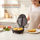 Multifunktionel elektrisk morgenmadsplade med nonstick-belægning