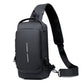USB-opladelig sports-sling-skuldertaske med tyverisikring (Køb 2, og få gratis fragt)